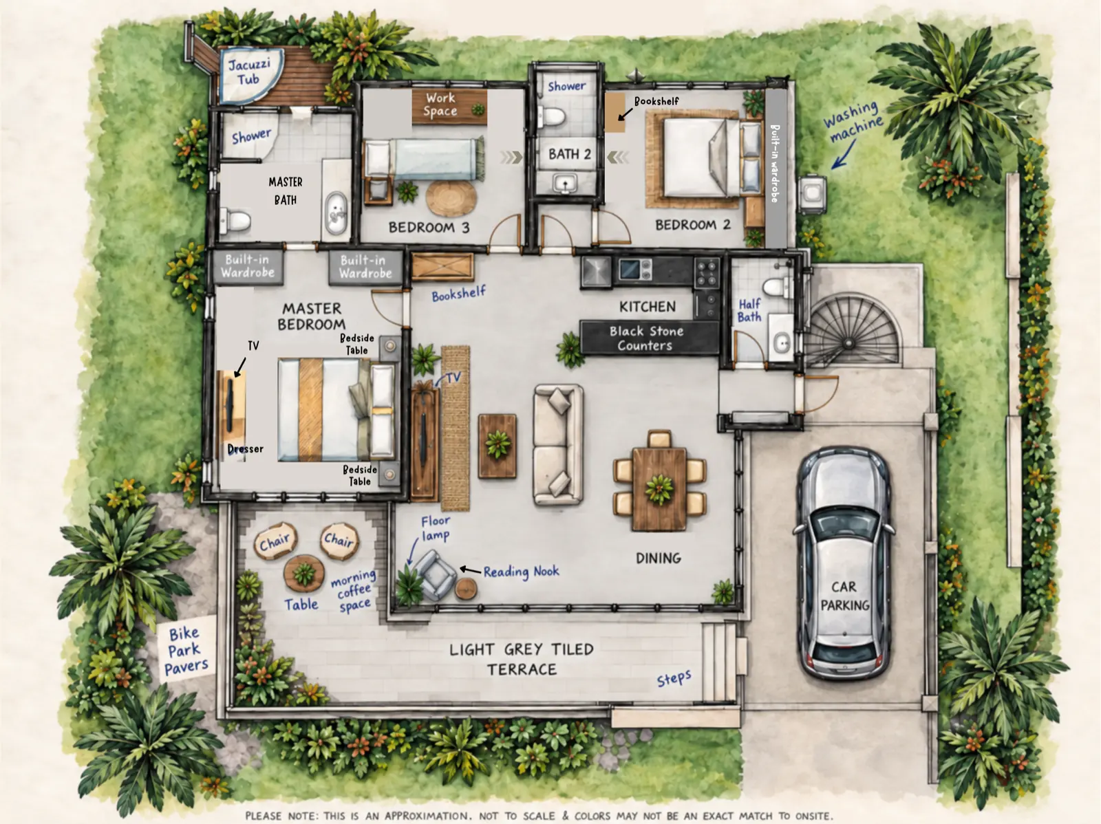 Floor plan of Seven View